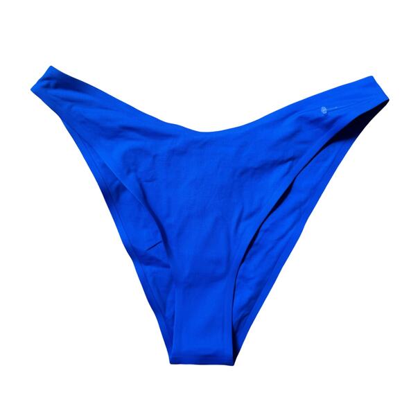 L Space Ella Bikini Bottom Royal Blue Women’s Size Medium NEW - Picture 4 of 6
